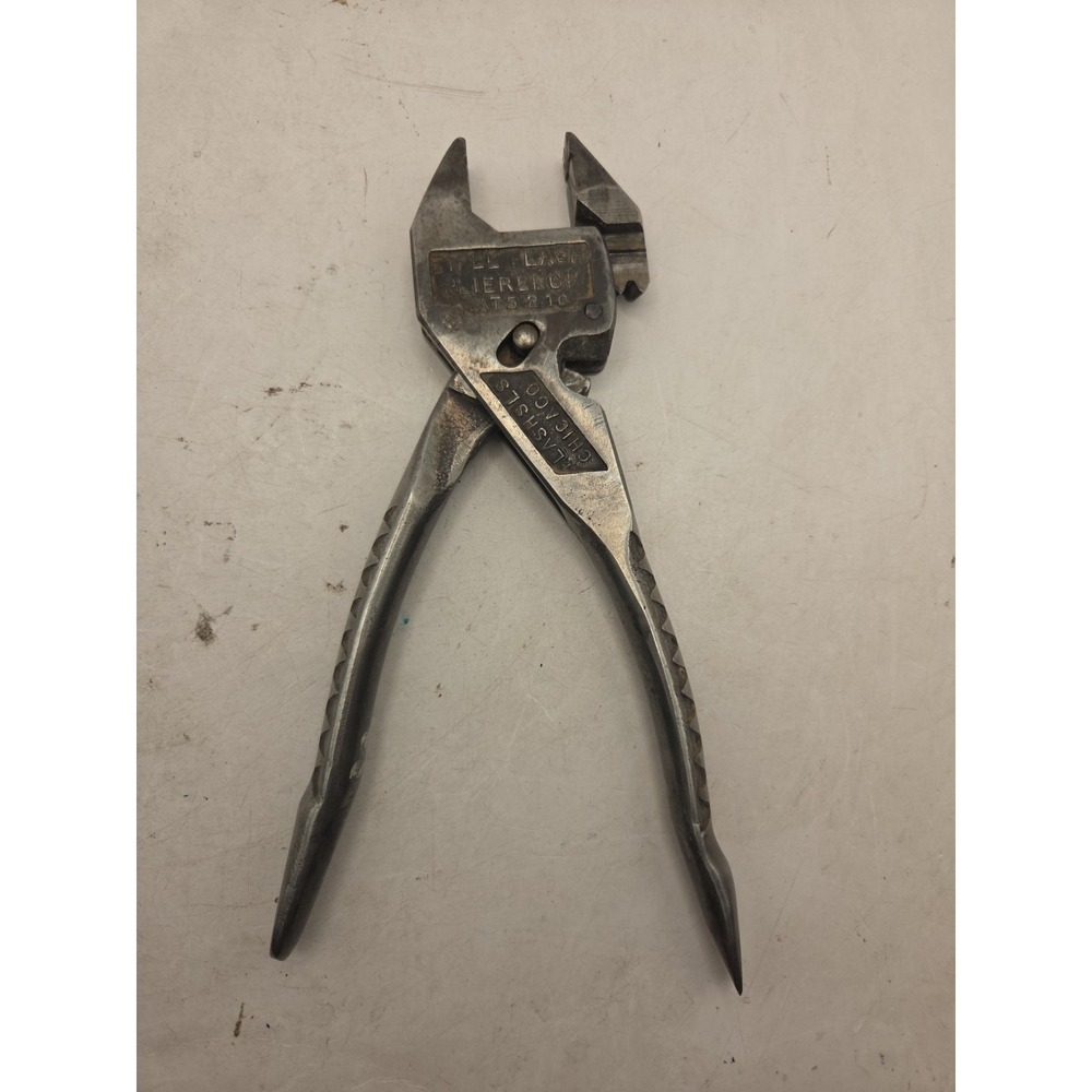 Vintage Eiffel Flash Plierench Pat 5-2-16 Adjustable Pliers Wrench Chicago